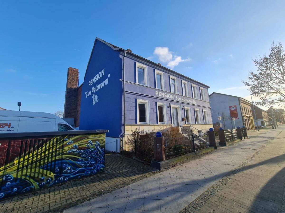 Pension Zum Holzwurm Wittenberge Exterior photo